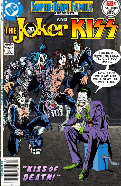 Joker and Kiss comic book cover