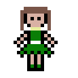 Girlfriend with Black Hair and slightly darker skin