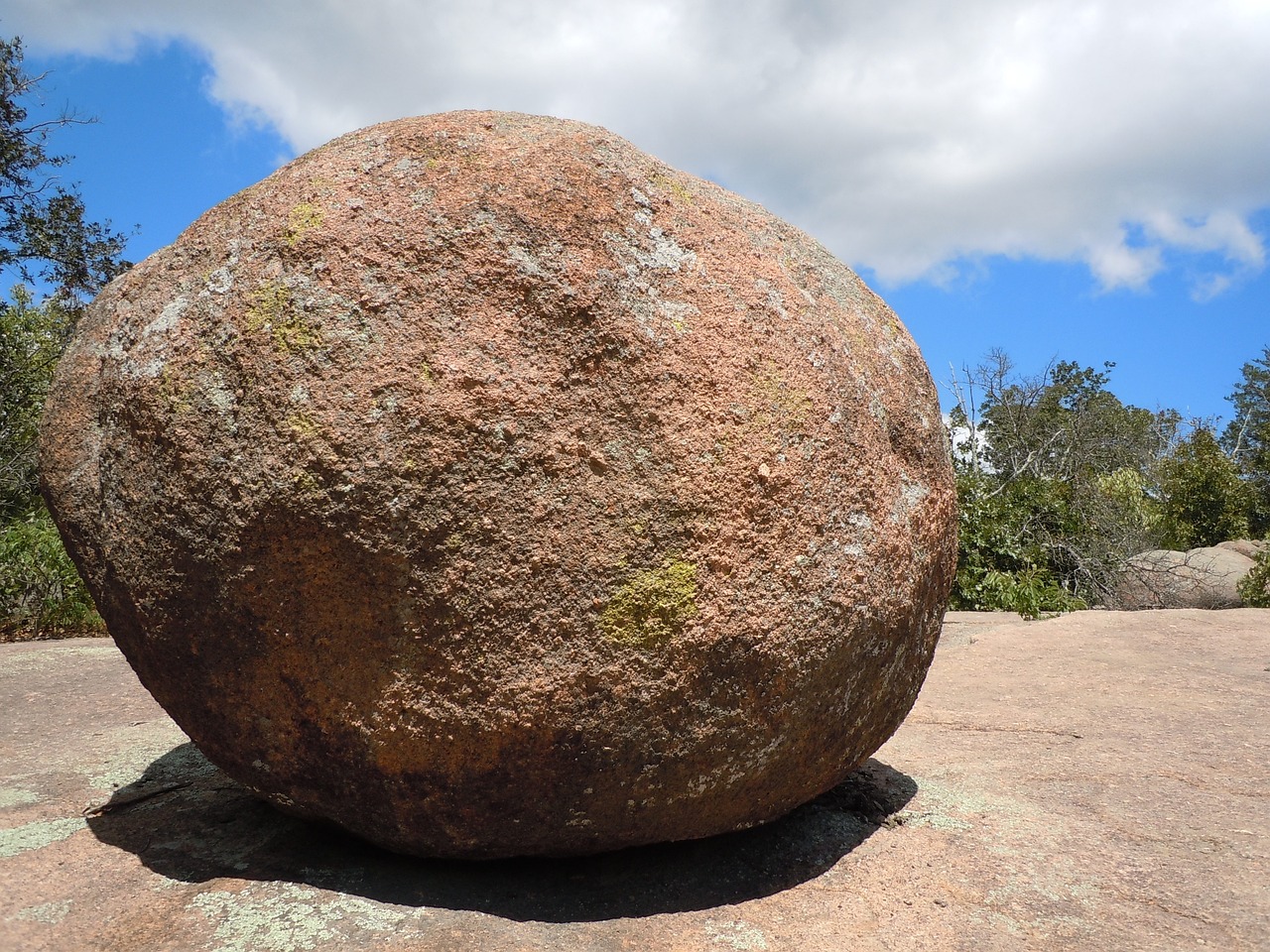 A rock
